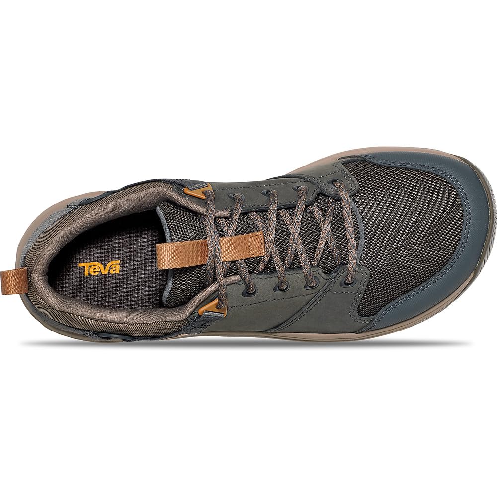 Teva Men's Grandview GTX Low Hiking Boot, Dark Shadow/Bungee Cord, 9.5