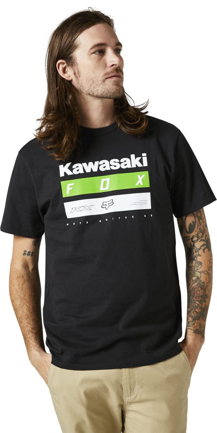 Fox Racing Men's Kawasaki Short Sleeve Premium Tee