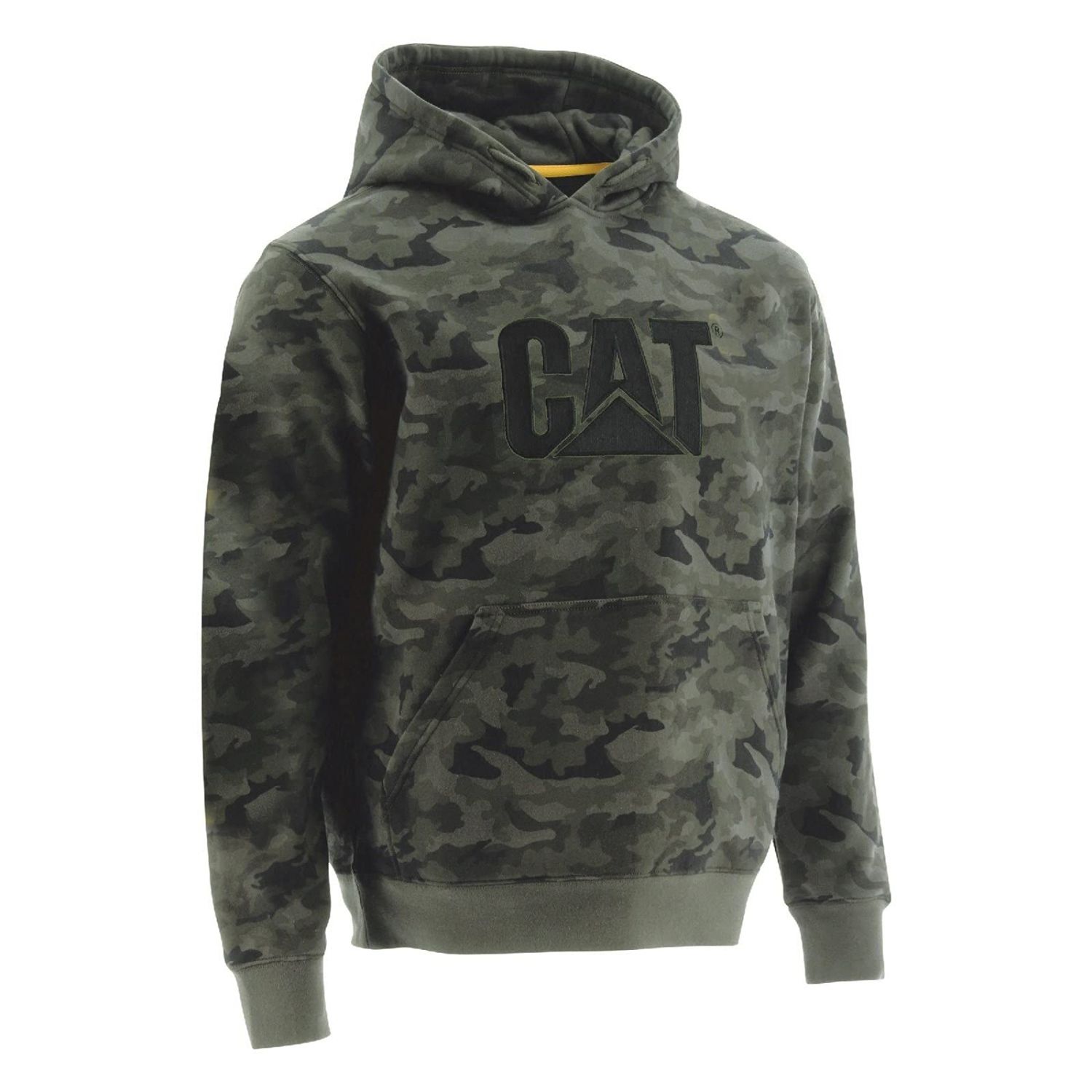 Caterpillar Workwear Men's Trademark Hoodie Night Camo - W10646-11790