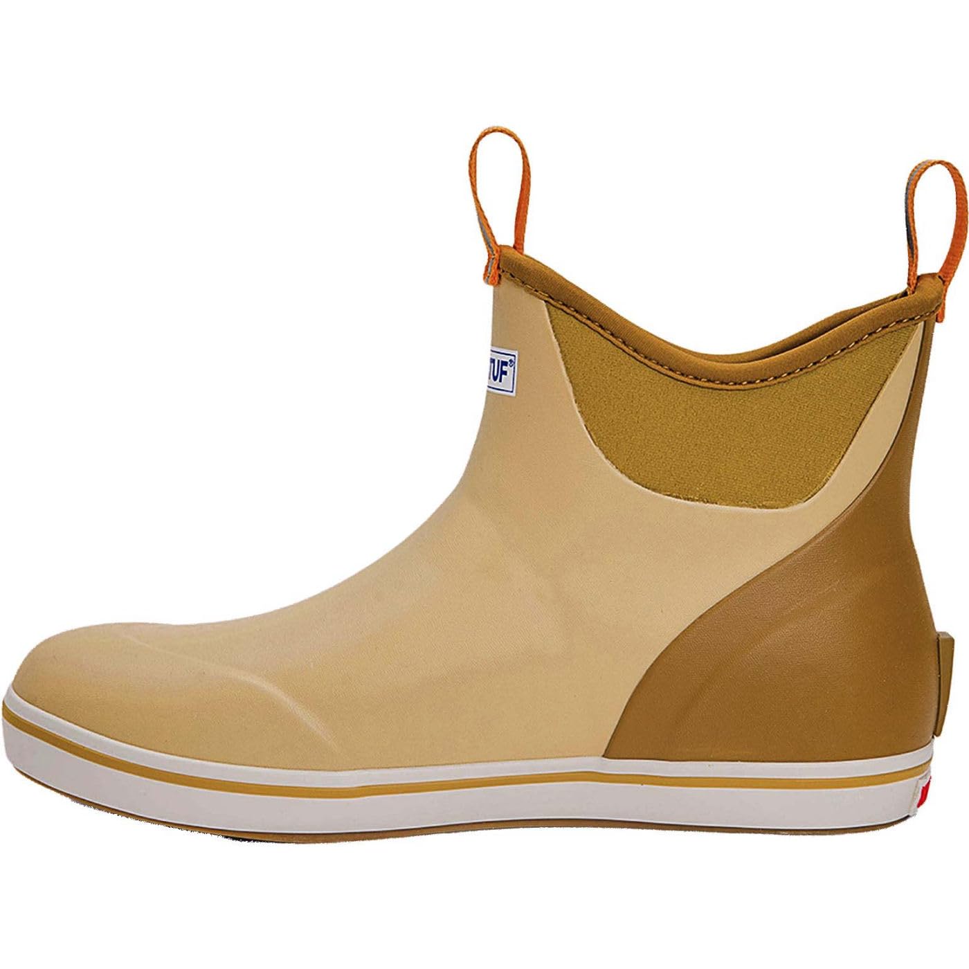 Xtratuf Men's 6 Inch Ankle Deck Boot, Tan, Size