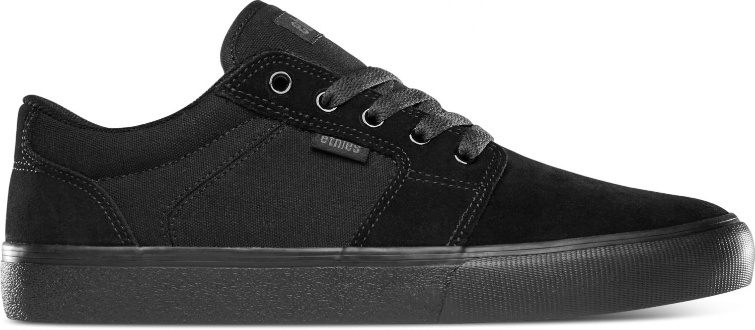 Etnies Men's Barge LS Skate Shoe Black Dirty Wash - 4101000351-013