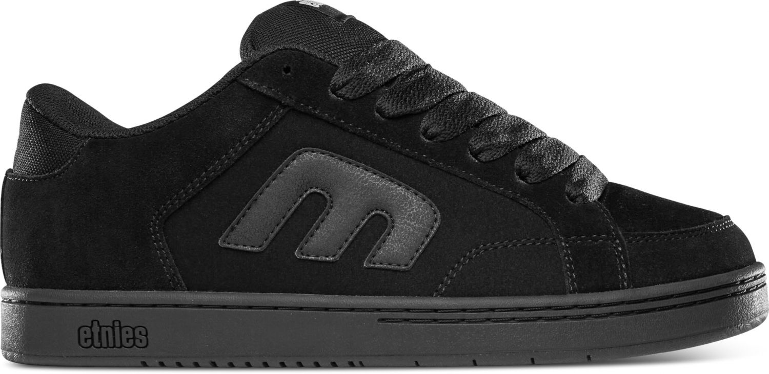 Etnies Men's Kingpin 2K Skate Shoes Black/Black/Black - 4101000603-004