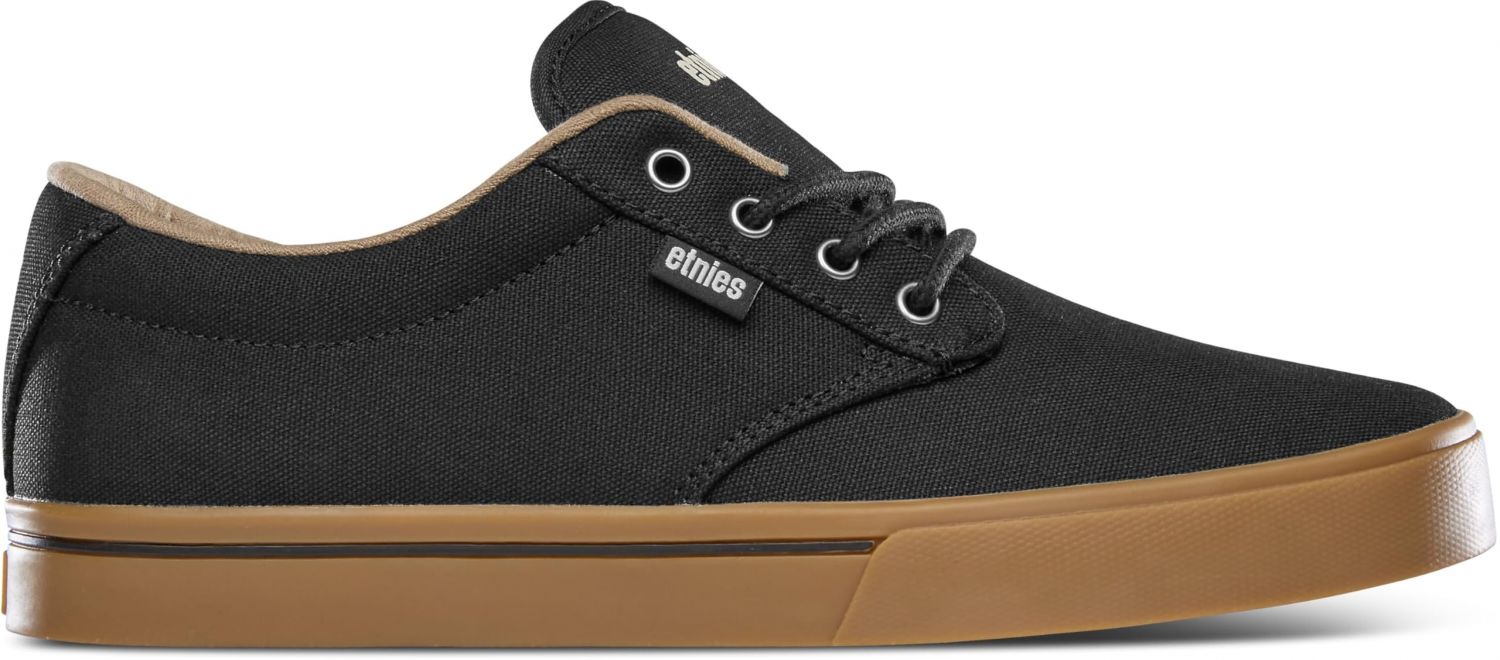 Etnies Men's Jameson 2 Eco Skate Shoe Black/Silver/Gum - 4101000323-569