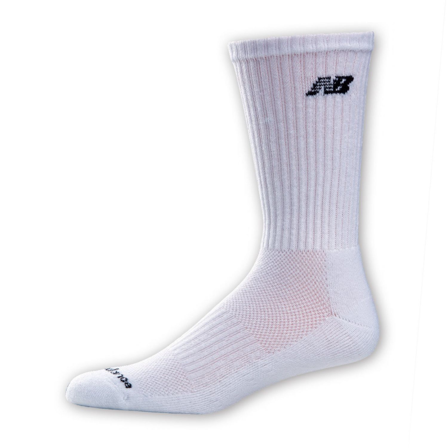 New Balance Women's 6 Pack Core Cotton Crew Socks