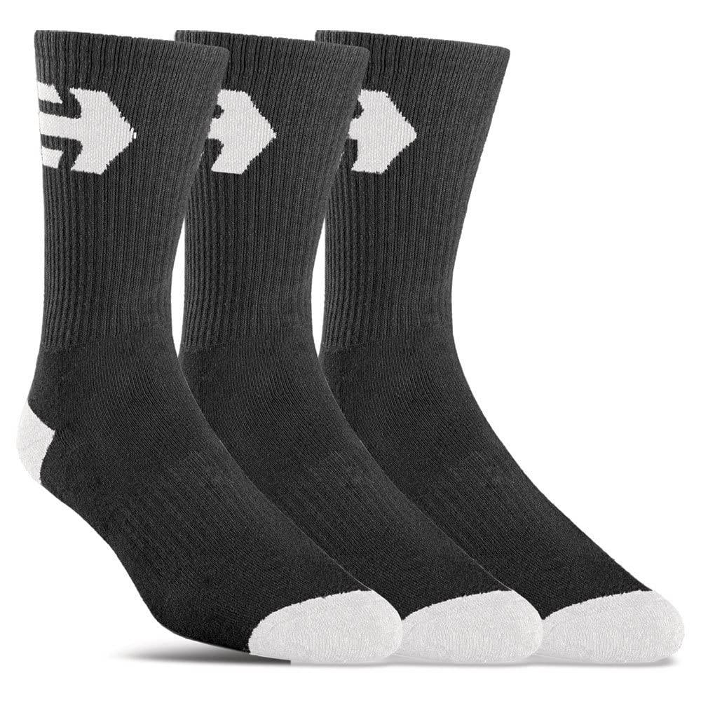 Etnies Men's Direct 2 Socks Black (3 pairs) - 4140001317-001