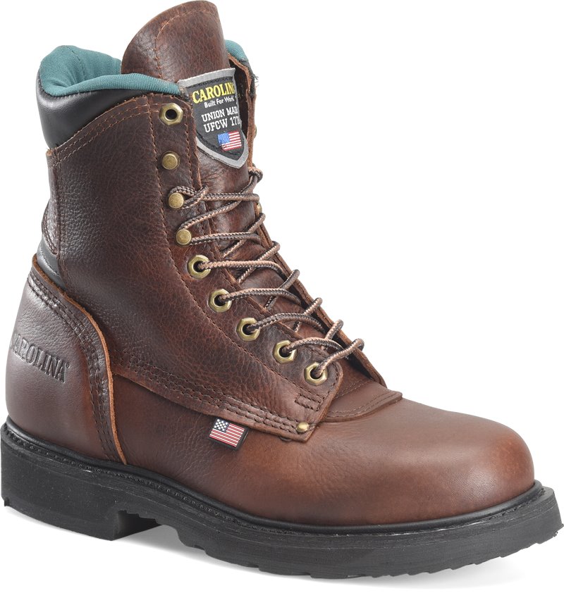 CAROLINA Men's 8" Sarge Hi Steel Toe EH Work Boot Dark Brown - 1809