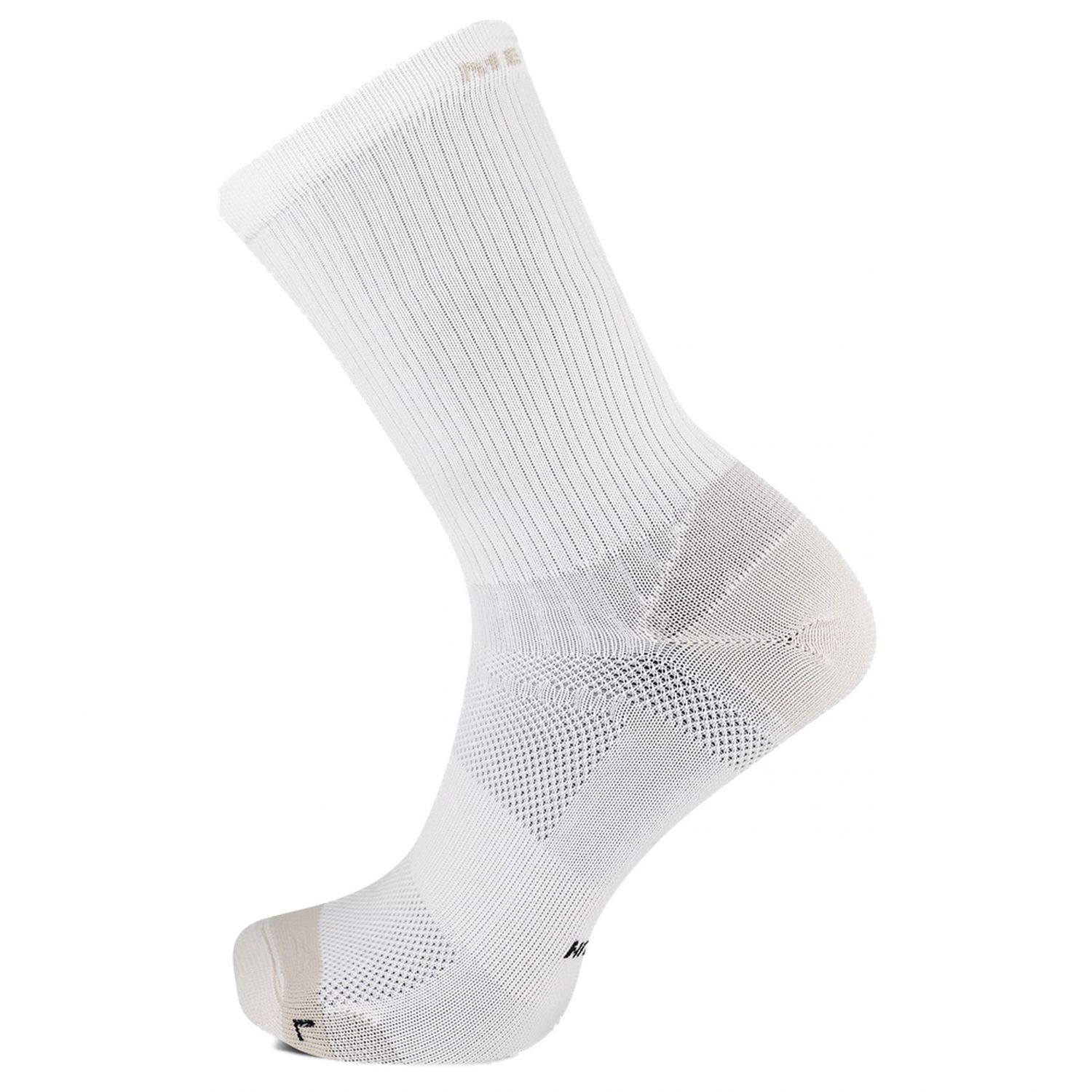 Merrell Unisex Trail Runner Lightweight Crew Socks White (1 pair ) - MEA33729C1B4001-WHITE