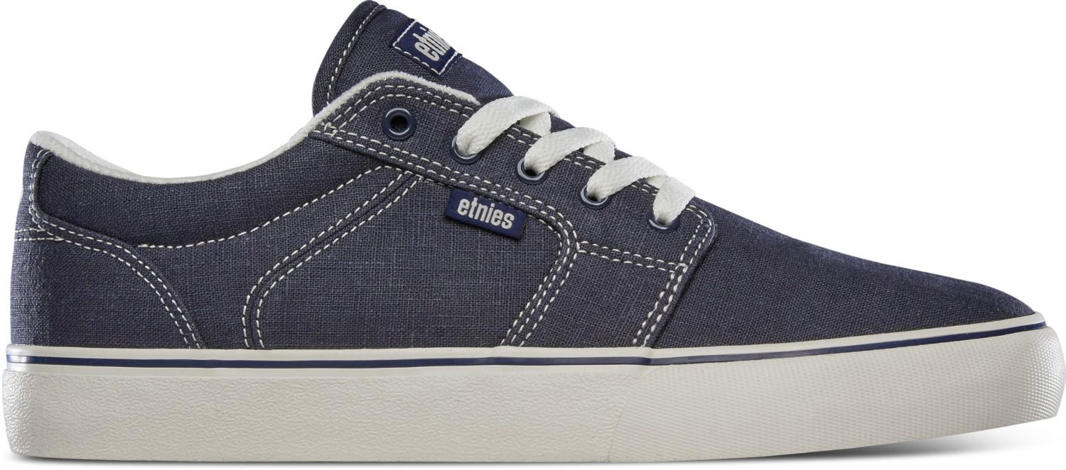 Etnies Men's Barge LS Skate Shoe Navy/Tan/Gum - 4101000351-469