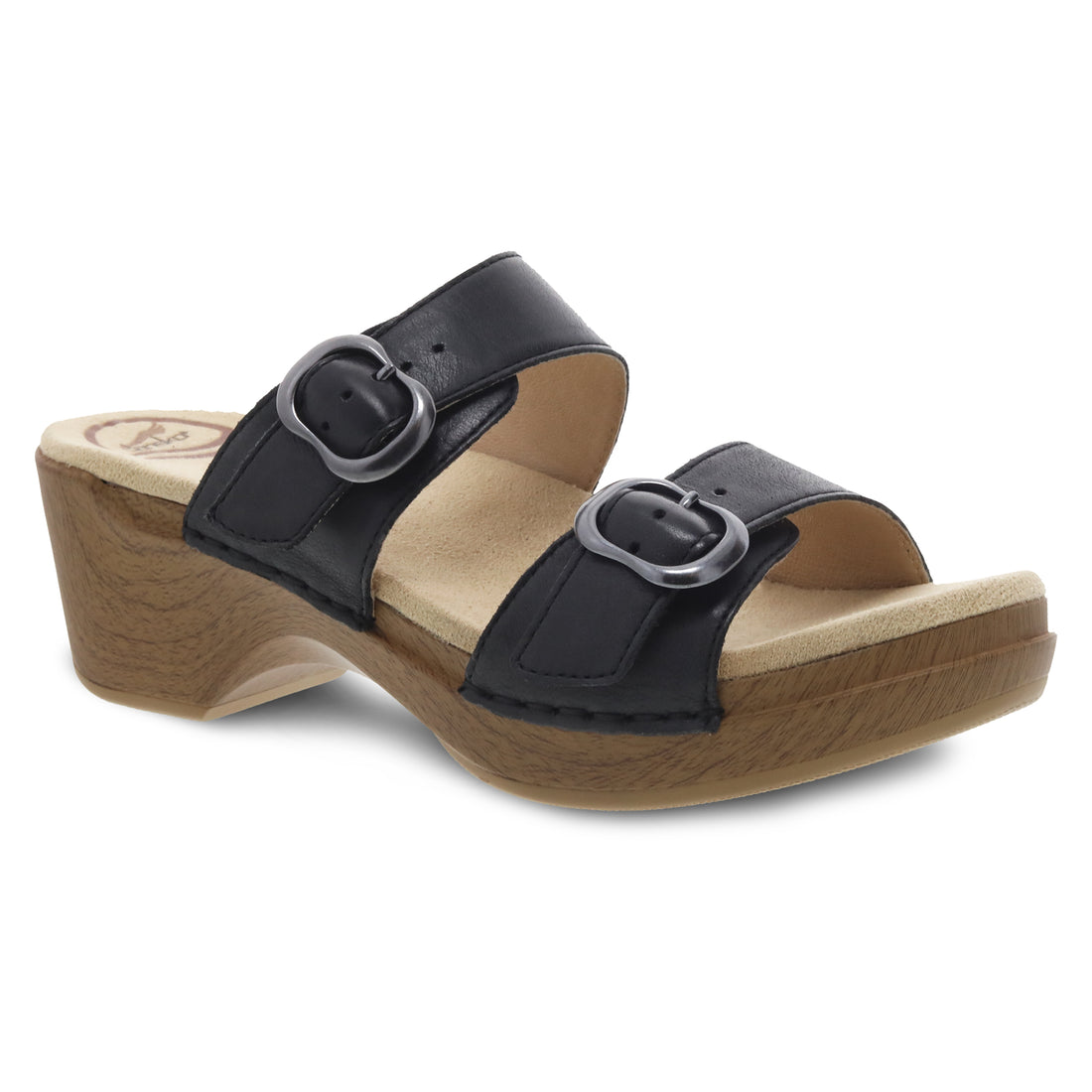 Dansko Women's Sophie Sandal Black Full Grain Leather - 9841102200