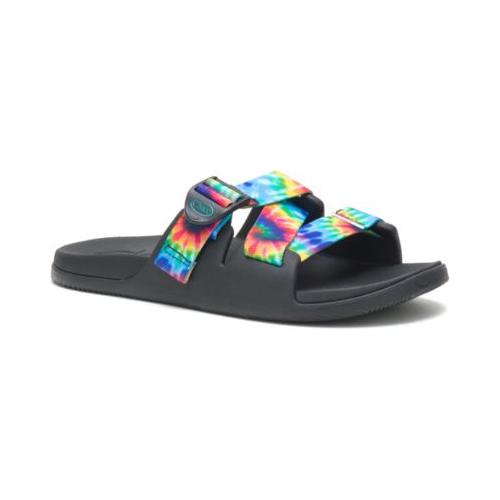 Chaco Women's Chillos Slide Sandal Dark Tie Dye - JCH108782