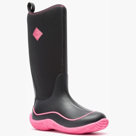 Muck Boot Company Women's Hale Waterproof Boot Black/Hot Pink - HAW404