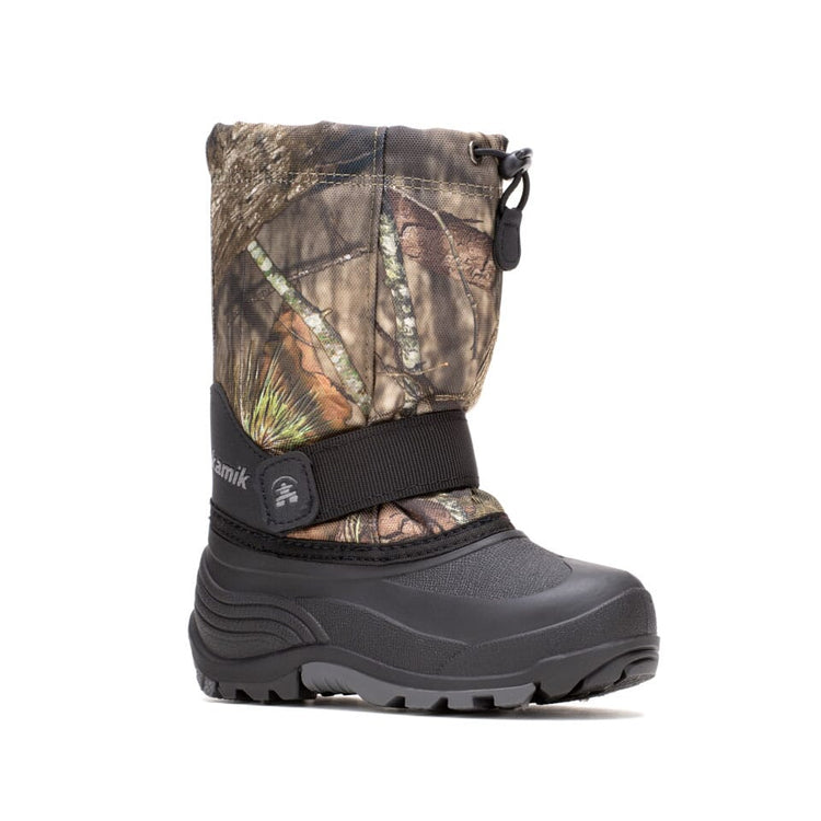 Kamik Unisex Kids' Rocket Mossy Oak Country Camo Winter Boot - NK8126-MCO