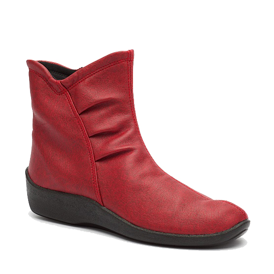 Arcopedico Women's L19 Ankle Boot Cherry Red - 4281-26