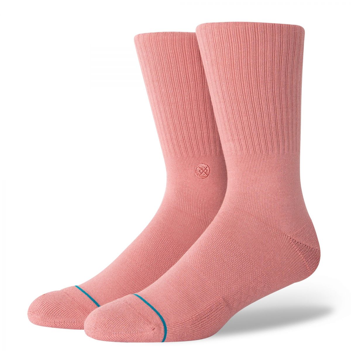 Stance Men's Icon Crew Socks Rose Smoke - M311D14ICO-RSM