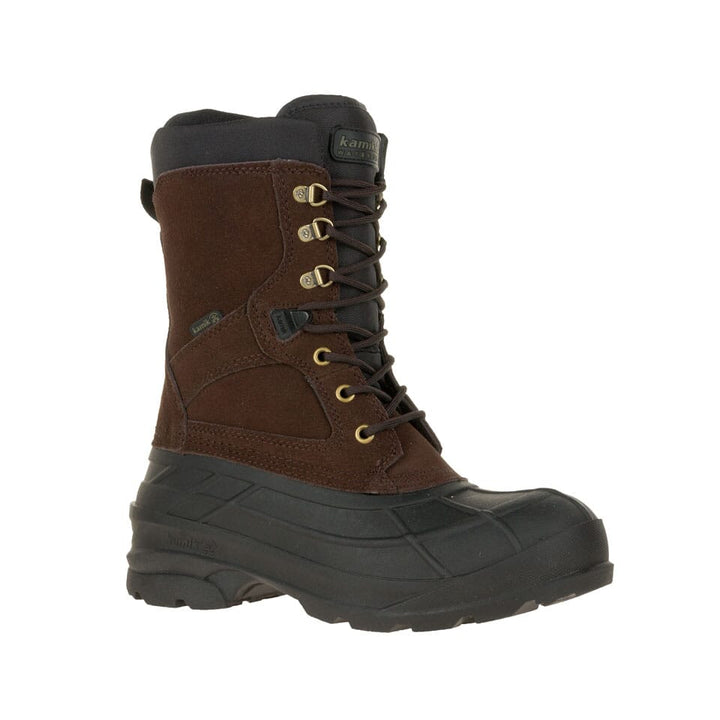 Kamik Men's The Nation Plus Winter Boot Dark Brown - WK0097-DBR