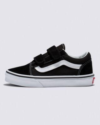 VANS Kids' Old Skool Shoe Black/True White - VN000VHE6BT