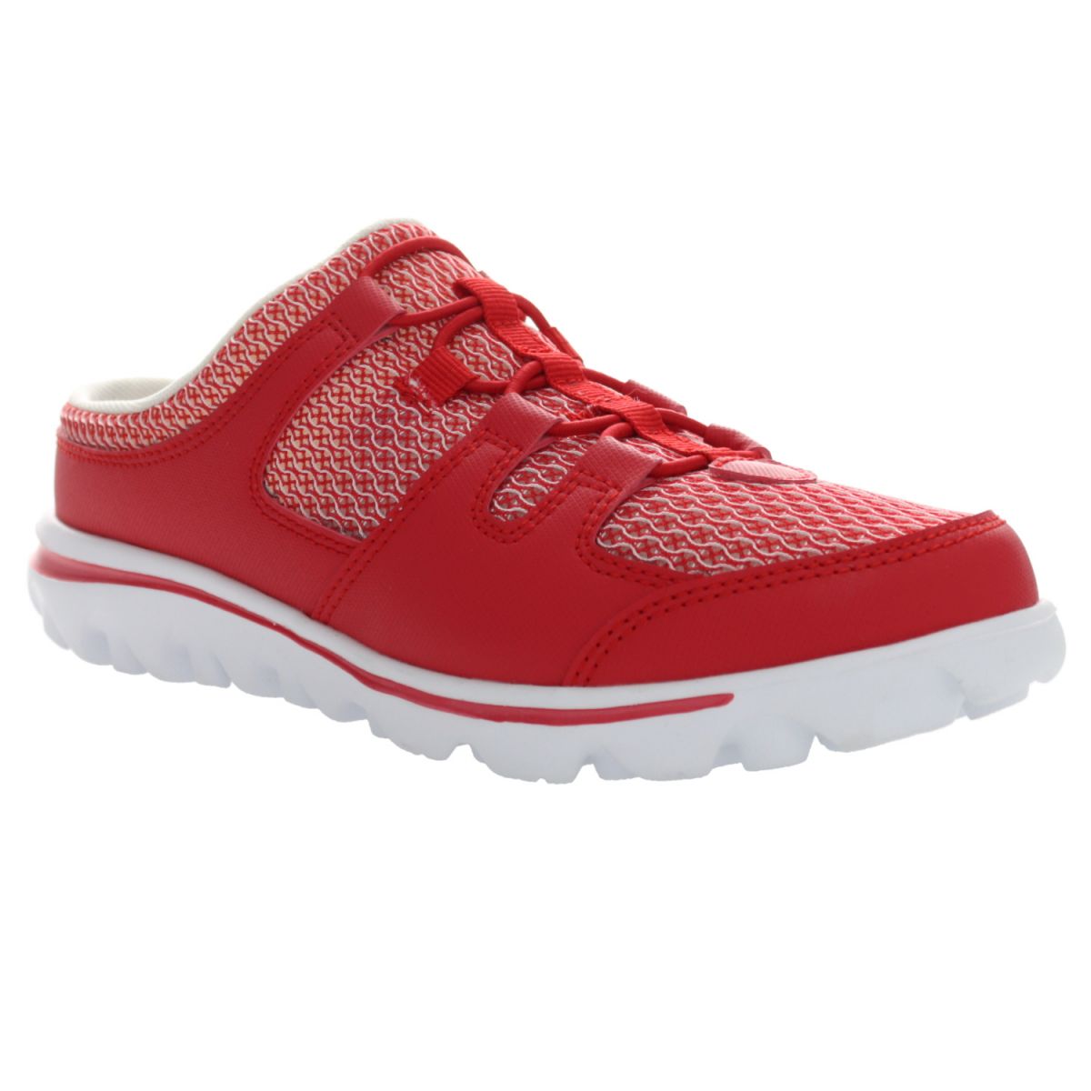 Propet Women's TravelActiv™ Slide Red Mesh - WAT011MRED
