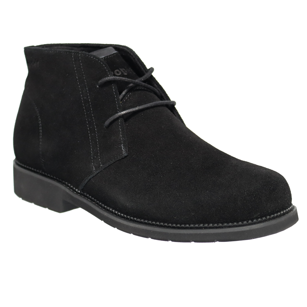 Propet Women's Harlee Ankle Boot Black Suede - WBA102SBLK
