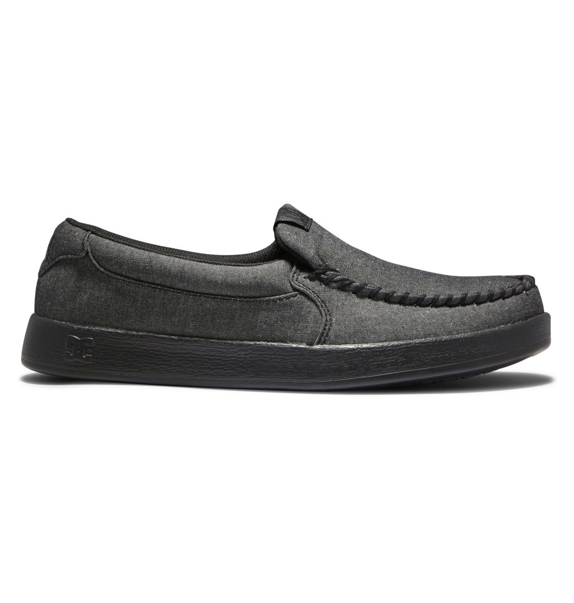 DC Shoes Men's Villain Slip-On Shoes Charcoal Heather - ADYS100567-CH1