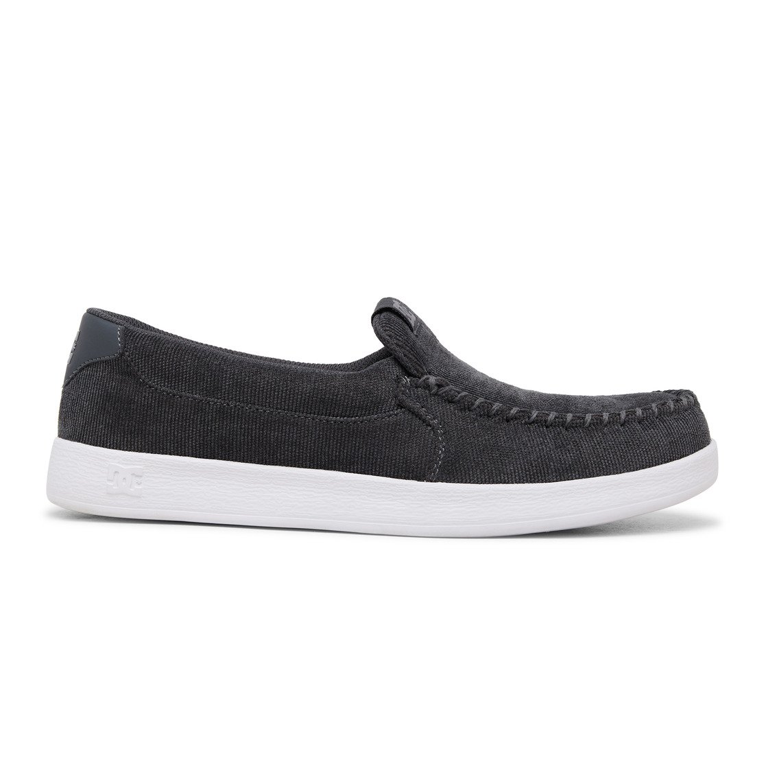 DC Shoes Men's Villain Slip-On Shoes Charcoal - ADYS100567-CHR