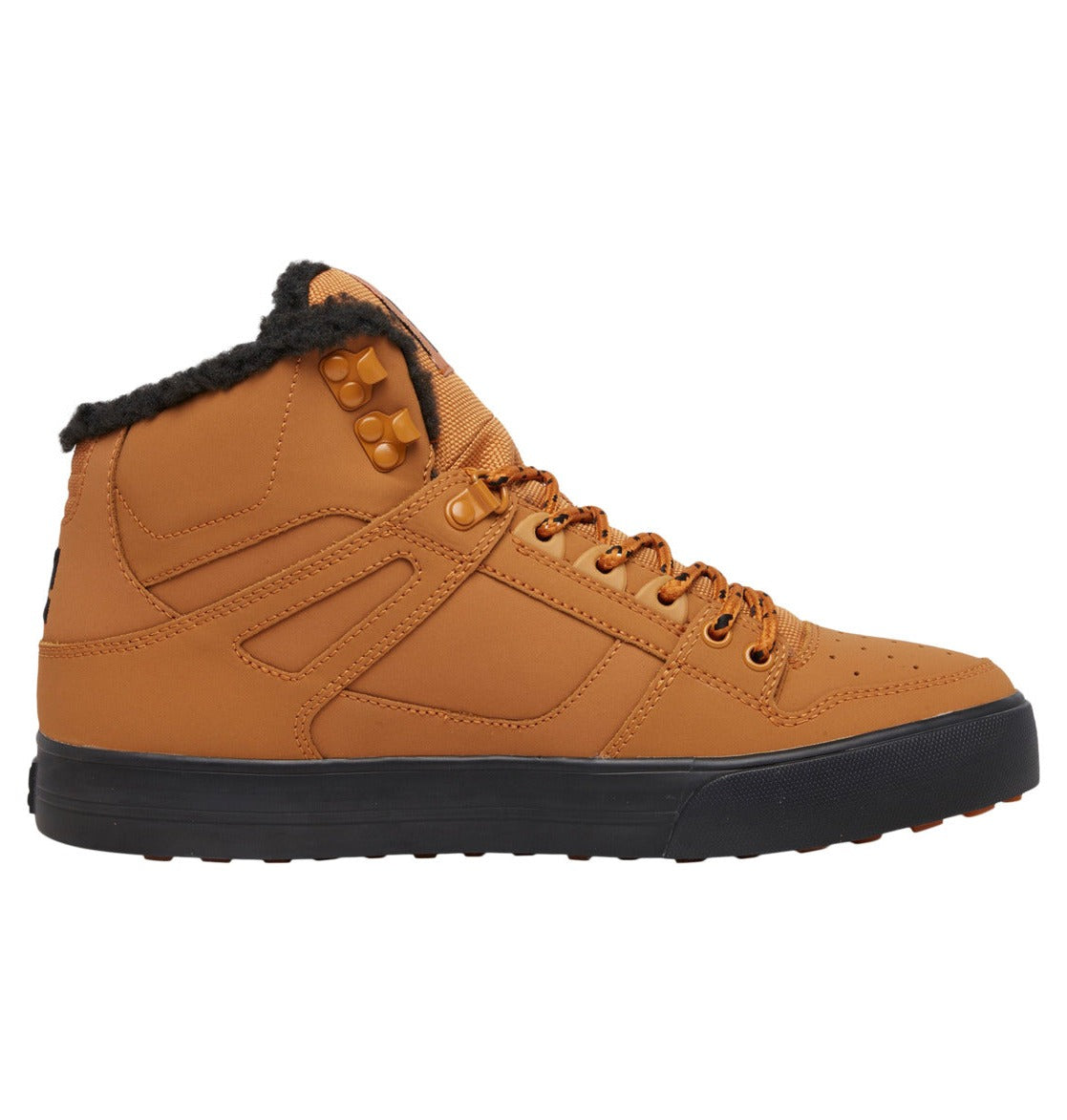 DC Shoes Men's Pure High-top Winter Skate Shoe Wheat/Black - ADYS400047-WEA