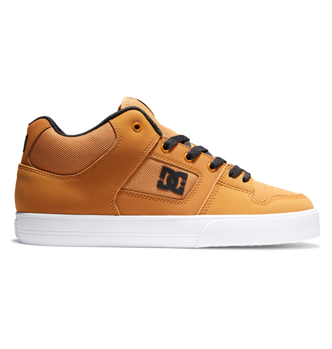 DC Shoes Men's Pure MID Mid-Top Shoes Wheat/Black/White - ADYS400082-WEA