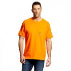 Ariat Men's Rebar Cotton Strong T-Shirt Safety Orange - 10025385
