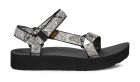 Teva Women's Midform Universal Sandal Enchanted Forest Black/White - 1090969-EFR