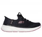 Skechers Women's Slip-Ins: Relaxed Fit Edgeride - Impression Black/Pink - 150470-BKPK