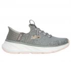 Skechers Women's Slip-Ins: Relaxed Fit Edgeride - Impression Grey/Orange - 150470-GROR