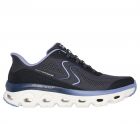 Skechers Women's Slip-Ins: Glide-Step Sole Sneaker Black/Blue - 180272-BKBL