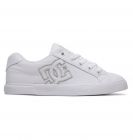 DC Shoes Women's Chelsea TX ShoesWhite/Silver - 303226-WS4