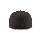 NFL Men's Black On Black 59Fifty Fitted Cap