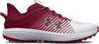 Under Armour Men's UA Yard Turf Baseball Cleats Cardinal/White/White - 3025593-600