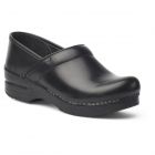 Dansko Women's Professional Wide Clog Black Cabrio Leather - 899020202