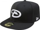 New Era MLB Black with White 59FIFTY Fitted Cap