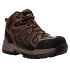 Propet Men's Sentry Composite Toe PR Waterproof Work Boot Brown/Orange- MBU032MBOR