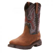 Ariat Work Men's WORKHOG XT H2O Boot, oily distressed brown