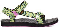 Teva Women's Original Universal Sandal Beach Floral Wild Lime - 1003987-BCHF