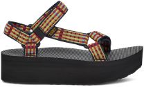 Teva Women's Flatform Sport Sandal Modern Check Lemon Drop- 1008844-MKL