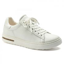BIRKENSTOCK Unisex Bend Low White Leather Sneaker (regular width) - 1017723