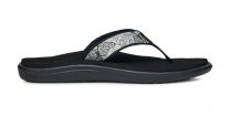 Teva Women's Voya Flip Sandal Enchanted Forest Black/White - 1019040-EFR