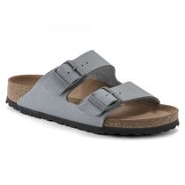 BIRKENSTOCK Women's Arizona Vegan Stone Coin Canvas (narrow width) - 1021454