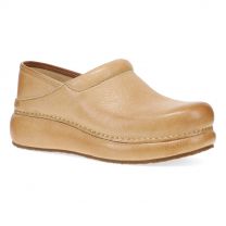 Dansko Women's Platform Pro Clog Honey Distressed Leather - 10301580600