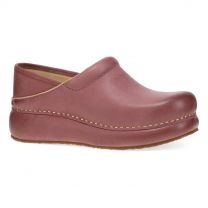 Dansko Women's Platform Pro Clog Rose Burnished Nubuck - 10301960600