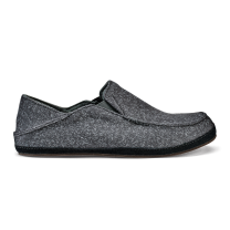 OluKai Men's Moloa Hulu Knit Slippers Dark Shadow/Dark Shadow - 10411-6C6C