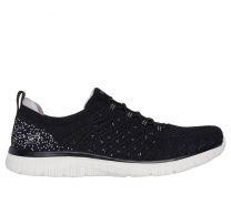 Skechers Women's Virtue Show Runner Sneaker Black/Pink - 104437-BKPK