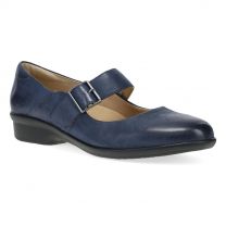 Dansko Women's Collette Mary Jane Navy Burnished Nubuck - 10502290200