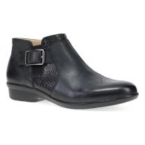 Dansko Women's Carolyn Black Burnished Calf Leather - 10510020200