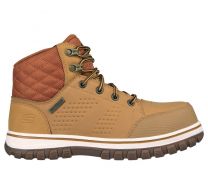 SKECHERS WORK Women's McColl Composite Toe Waterproof Work Boot Wheat - 108004-WTN